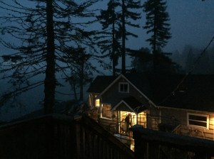 The house on the coast.