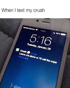 There has to BE a relationship first...